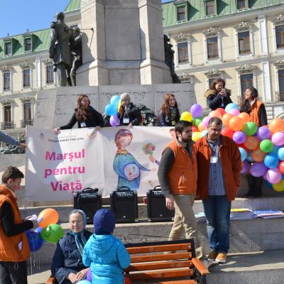 26 martie: Iaşi: Pentru viaţă, pentru femeie, pentru familie