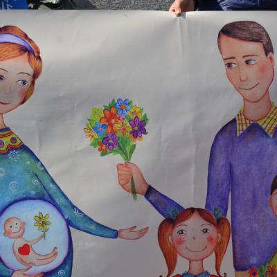 26 martie: Iaşi: Pentru viaţă, pentru femeie, pentru familie