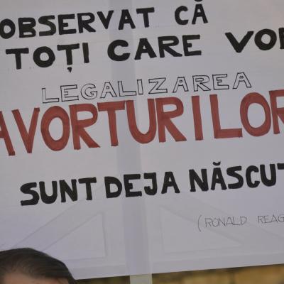 26 martie: Iaşi: Pentru viaţă, pentru femeie, pentru familie