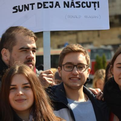 26 martie: Iaşi: Pentru viaţă, pentru femeie, pentru familie