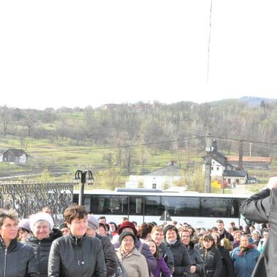 2 aprilie: Sagna: Pelerini spre milostivire la Cacica