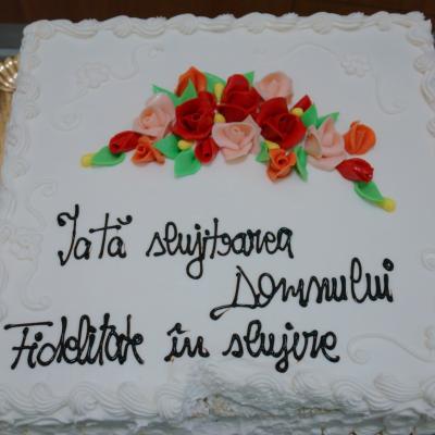 4 aprilie: Baraţi: Sărbătoare în comunitatea surorilor "Slujitoarele lui Cristos - Marelui Preot"