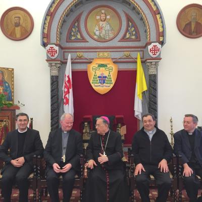 9 aprilie: Primul Mir în comunitatea română din Ţara Sfântă