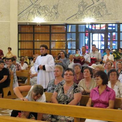 22 august: Iaşi: Hramul catedralei "Sfânta Fecioară Maria, Regină"