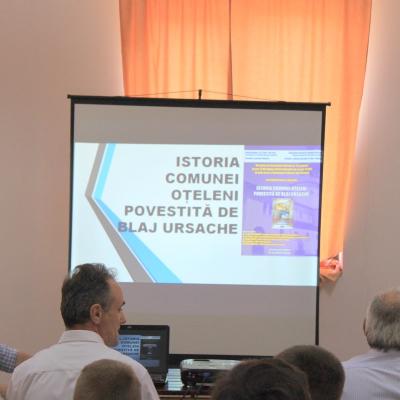 28 august: Istoria comunei Oţeleni (Iaşi) povestită de Blaj Ursache. Lansarea monografiei