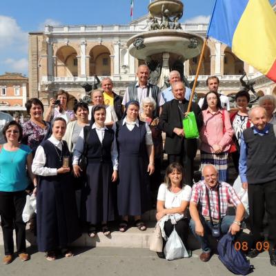9-11 septembrie: Pelerini la Roma