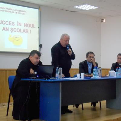 17 septembrie: Bacău: Consfătuirea profesorilor de religie la început de an şcolar