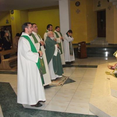 25 octombrie: Oneşti: Jubileul de 80 de ani al pr. Ubaldo Oliviero