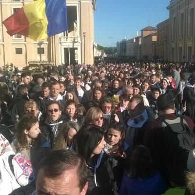 12 noiembrie: Roma: Buletin de pelerin