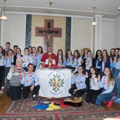 30 noiembrie: Zi de reculegere în Advent la Roman pentru cercetaşi din Pildeşti şi Hălăuceşti
