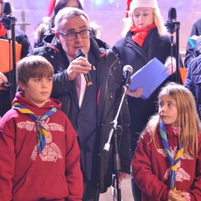 22 decembrie: Lleida: Lumina Păcii de la Betleem