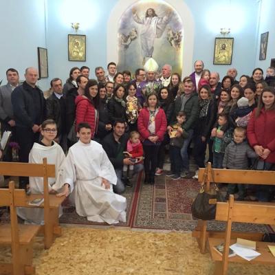 11-13 martie: "Datoria şi arta de a încuraja". Vizita episcopului Petru Gherghel la diferite comunităţi ale românilor din Italia