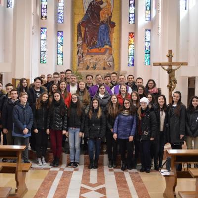 18 martie: Luncani: Omul are nevoie de reculegere. Zi de reculegere pentru tineri din Bacău