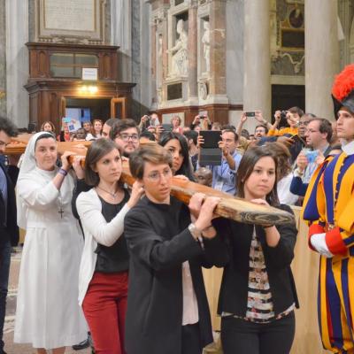5-9 aprilie: Roma: Întâlnirea internaţională "De la Cracovia la Panama - Sinodul la drum cu tinerii"