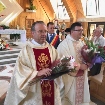 6 august: Slănic Moldova: "Binecuvântat să fie cel care vine în numele Domnului!"