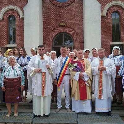 6 august: Răchiteni: Primirea noului păstor