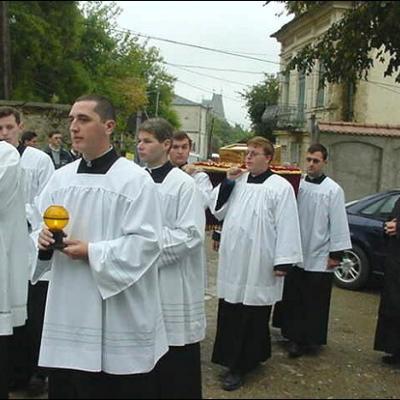 13 octombrie: Ioan Casian în catedrala romano-catolică din Iaşi