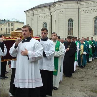 13 octombrie: Ioan Casian în catedrala romano-catolică din Iaşi
