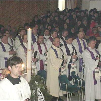 Funeraliile părintelui Carmil Gherghel