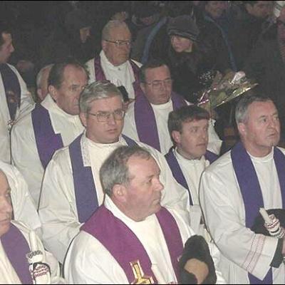 Funeraliile părintelui Carmil Gherghel