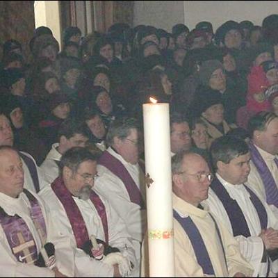 Funeraliile părintelui Carmil Gherghel