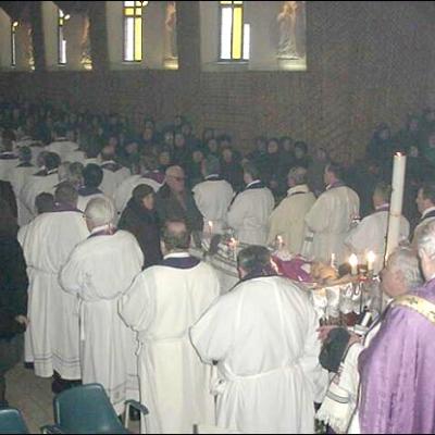 Funeraliile părintelui Carmil Gherghel