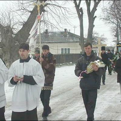 Funeraliile părintelui Carmil Gherghel