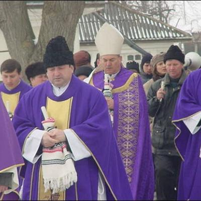 Funeraliile părintelui Carmil Gherghel