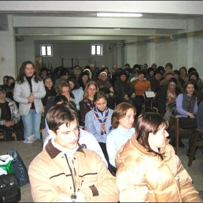 Vizită pastorală în Parohia Bacău Sfânta Cruce