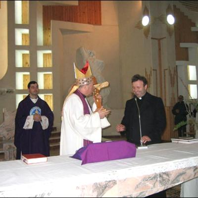 Vizită pastorală în Parohia Bacău Sfânta Cruce