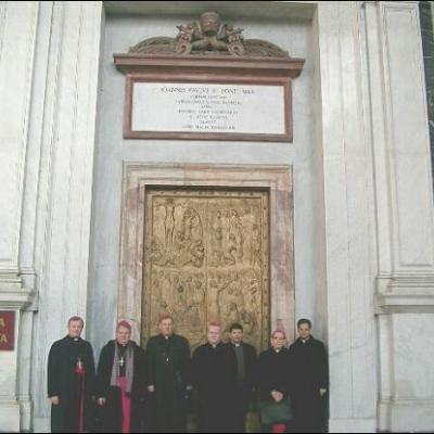 Imagini de la vizita ad limina