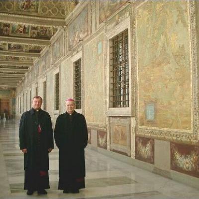 Imagini de la vizita ad limina