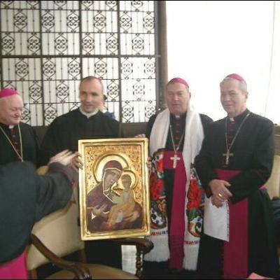 Imagini de la vizita ad limina