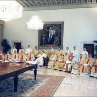 Imagini de la vizita ad limina
