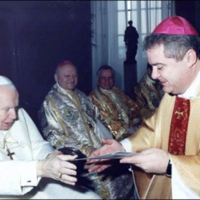 Imagini de la vizita ad limina
