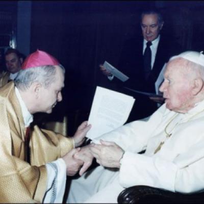 Imagini de la vizita ad limina