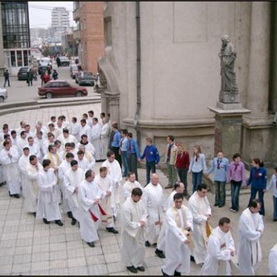 Liturghia crismei la Bacău