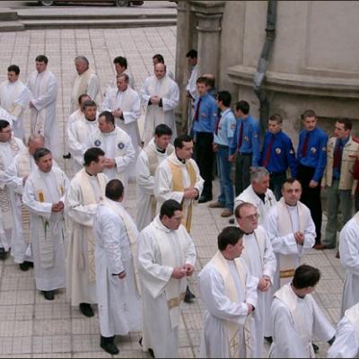 Liturghia crismei la Bacău
