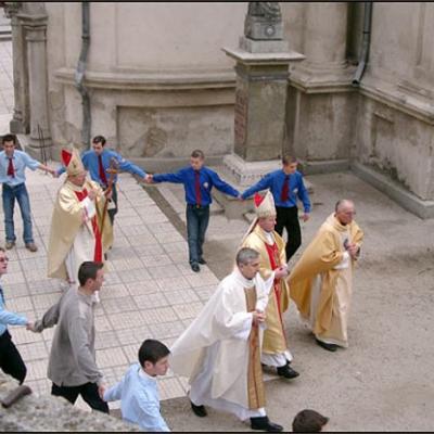 Liturghia crismei la Bacău