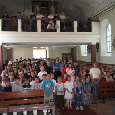 Vizită pastorală în Parohia Bargăuani