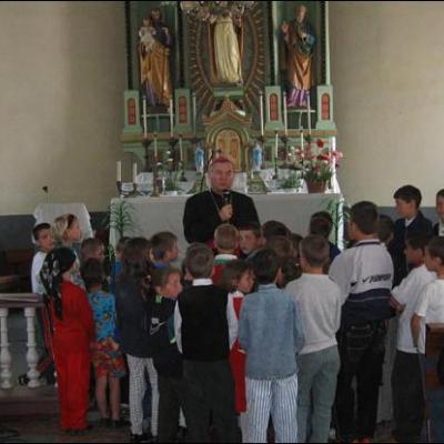 Vizită pastorală în Parohia Bargăuani