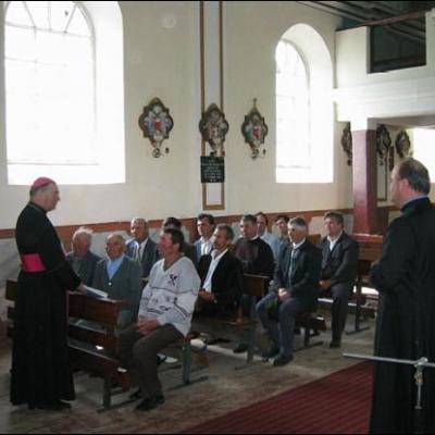 Vizită pastorală în Parohia Bargăuani
