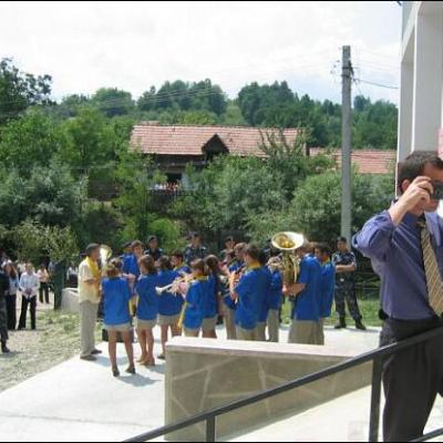 Sfinţire de biserică la Dofteana