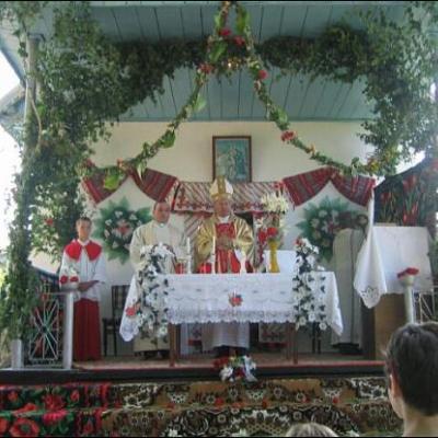 Vizită pastorală la Berzunţi