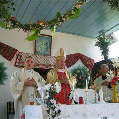 Vizită pastorală la Berzunţi