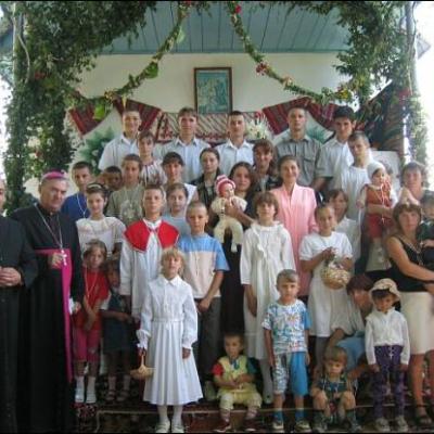Vizită pastorală la Berzunţi