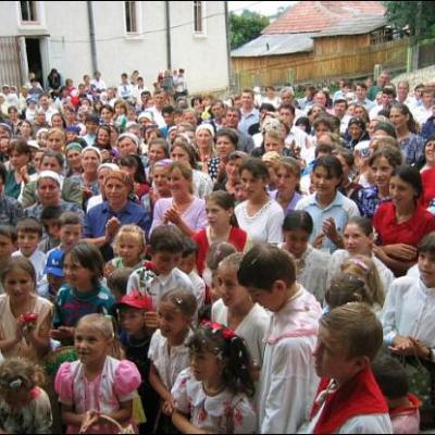 Vizită pastorală la Berzunţi