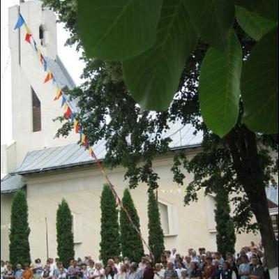 Hram în Parohia Gheraesti