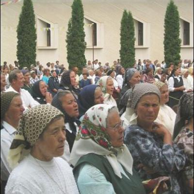 Hram în Parohia Gheraesti