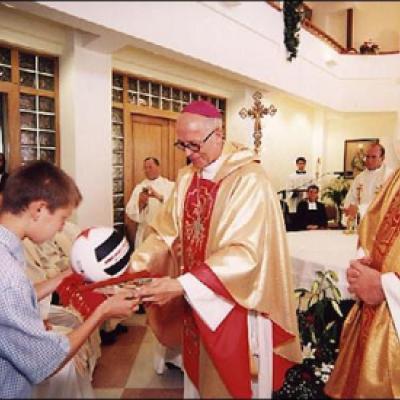 Sfinţirea centrului Lasallian de la Iaşi